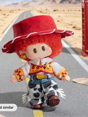 Miniso YOYO x Toy Story 5 It's Jessie Series Fine Vinyl Detail Soft Plush Charm